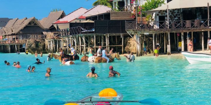 Zanzibar Island beach holiday.